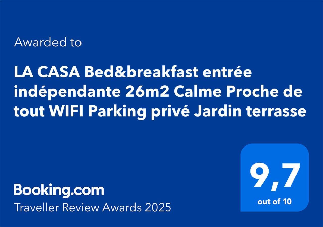 La Casa Bed&Breakfast Entree Independante 26M2 Calme Proche De Tout Wifi Parking Prive Jardin Terrasse Уррюнь Экстерьер фото